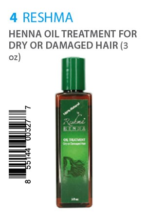 RESHMA FEMME HENNA OIL TREATMENT FOR DRY, DAMAGED HAIR (3OZ)